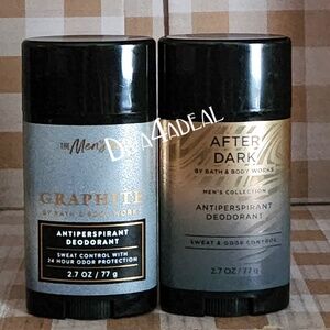 New Bath & Body Works 2PC Men’s Deodorant Bundle